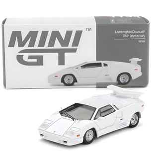 1/64 Mini GT 966 Lamborghini Countach LBWK LB Works White Diecast Car ...