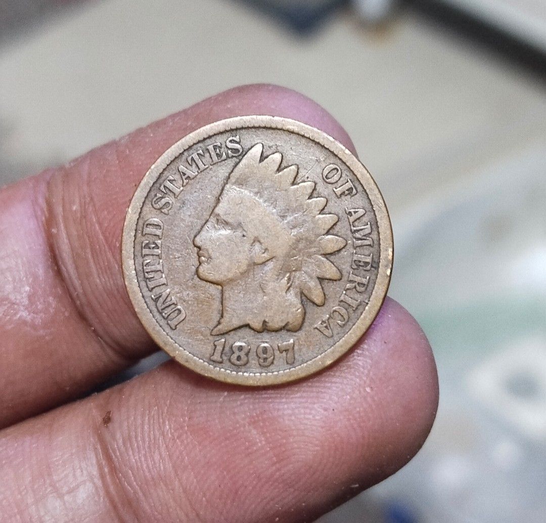 1897 Indian Head Penny (Category: Currency) located in Manila. Submitted by wildcrystal.3b537c (Listing ID 1470545603, Image 1). Description: .