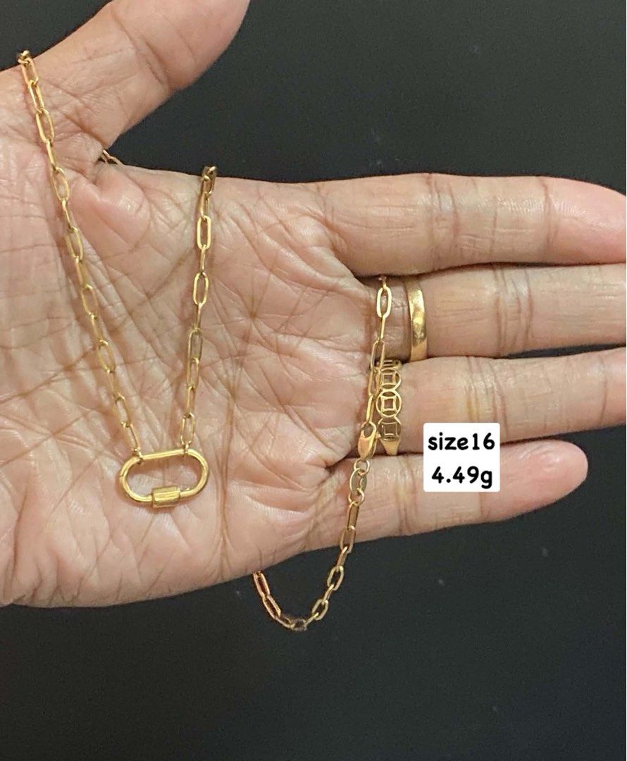 18karat real gold (Category: Luxury Accessories) located in Manila. Submitted by jen_26 (Listing ID 1470553038, Image 2). Description: LEGIT 18karat gold 6800per g subasta used but not abuse pm po for inquiries.