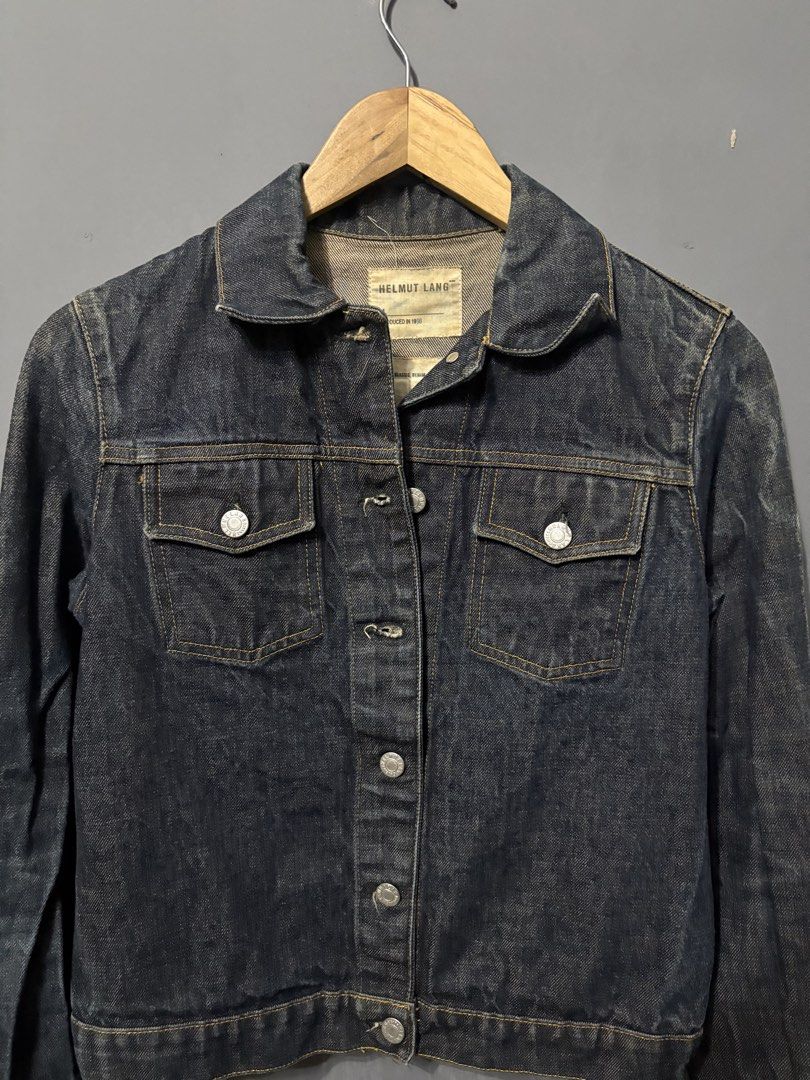 1998 Helmut Lang Denim Jacket (Category: Coats, Jackets and Outerwear) located in Iloilo. Submitted by bygone.ph (Listing ID 1470489220, Image 3). Description: 18x21.5.