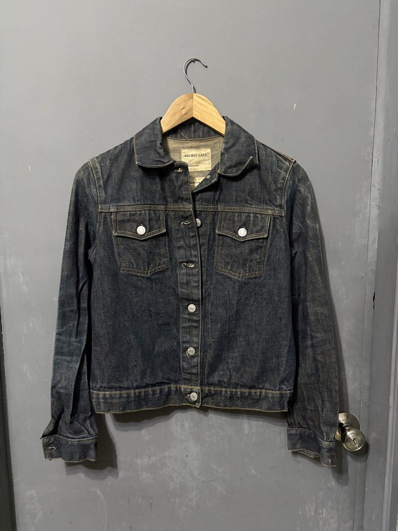 1998 Helmut Lang Denim Jacket (Category: Coats, Jackets and Outerwear) located in Iloilo. Submitted by bygone.ph (Listing ID 1470489220, Image 1). Description: 18x21.5.