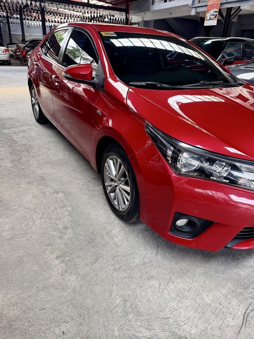 2015 Toyota Altis V Auto (Category: Used Cars) located in Quezon City. Submitted by lcl.autoquest (Listing ID 1470477486, Image 2). Description: 2015 Toyota Altis V Top of the line Push start 71t kms Casa maintained Very fresh in and out Like new Plate ending in 5 Selling for only 428k Feel free to call or text for more inquiries 09175330760.