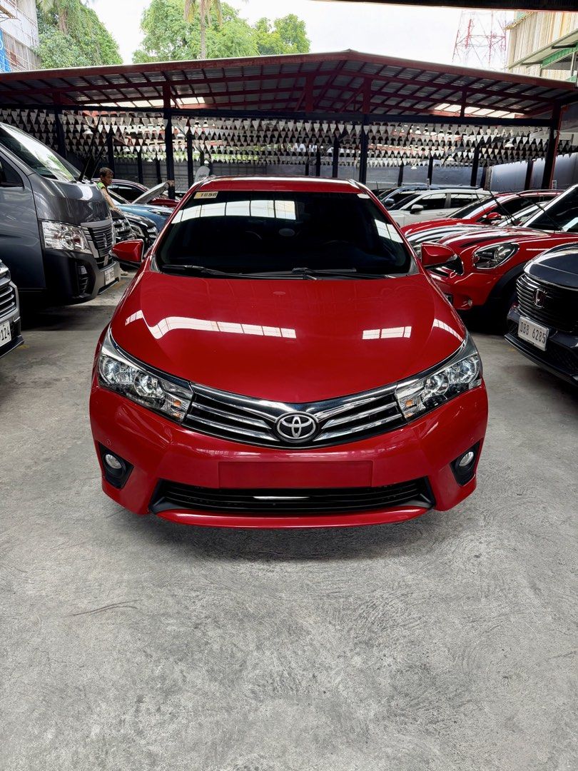 2015 Toyota Altis V Auto (Category: Used Cars) located in Quezon City. Submitted by lcl.autoquest (Listing ID 1470477486, Image 1). Description: 2015 Toyota Altis V Top of the line Push start 71t kms Casa maintained Very fresh in and out Like new Plate ending in 5 Selling for only 428k Feel free to call or text for more inquiries 09175330760.