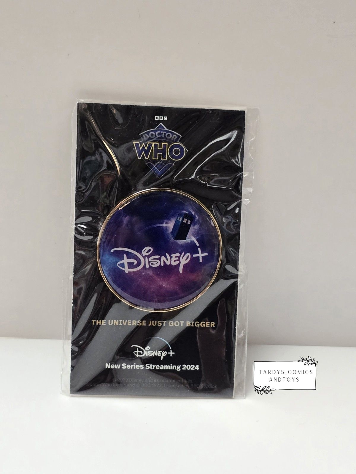 2023 SDCC BBC EXCLUSIVE DOCTOR WHO TARDIS DISNEY+ PIN, Toys ...