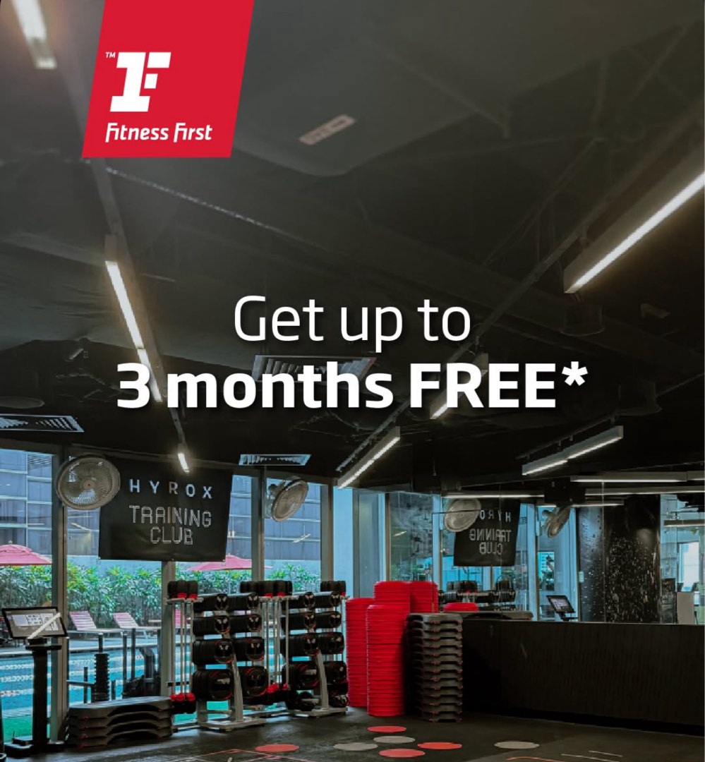 [3 MONTHS FREE] Fitness First Membership, Tickets & Vouchers, Store ...