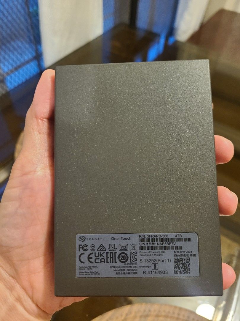 4TB - SEAGATE One Drive with Password (Category: Hard Disks & Thumbdrives) located in Cainta. Submitted by mzb_bags (Listing ID 1470451320, Image 3). Description: No issue - slightly used only Bring your own laptop for testing upon meet up. Pwede din ipa ship via LBC/ J&T or Lalamove at your expense..