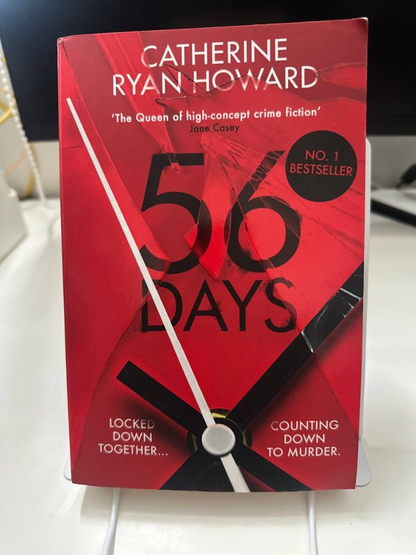 56 Days by Catherine Ryan Howard Novel (Category: Storybooks) located in Imus. Submitted by t0t3fairi3 (Listing ID 1470422735, Image 1). Description: Selling '56 Days' by Catherine Ryan Howard (Corvus Books paperback). A thrilling pandemic-themed mystery about a couple locked down together that ends in murder. Perfect page-turner for suspense fans. Original retail price on back cover..
