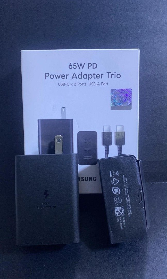 65W adapter PD ADAPTER & cable charger (Category: Chargers & Cables) located in Manila. Submitted by pricious (Listing ID 1470503224, Image 2). Description: .
