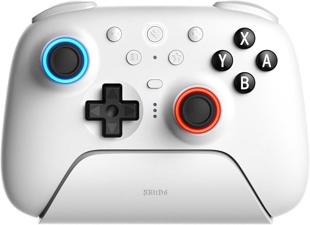 8BitDo Ultimate 2 Bluetooth Controller White, Video Gaming, Gaming ...