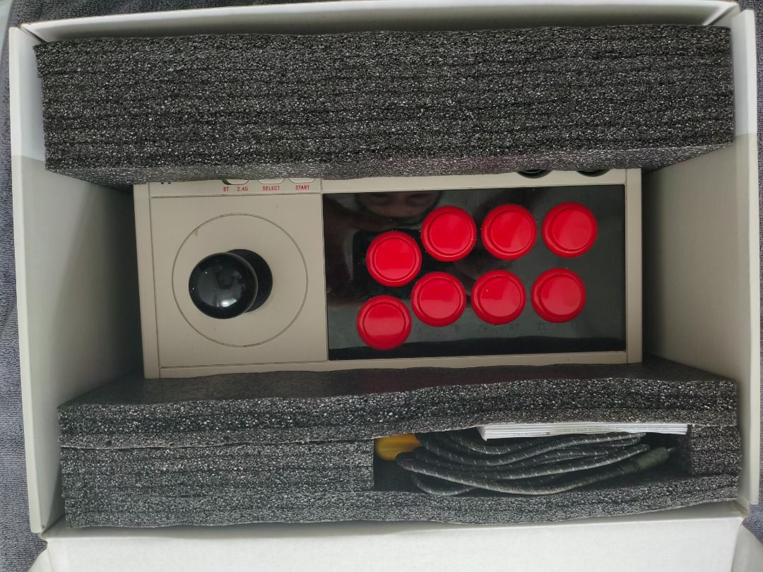 8BitDo V3 Arcade Stick for Switch, PC, Raspberry Pi, Video Gaming ...