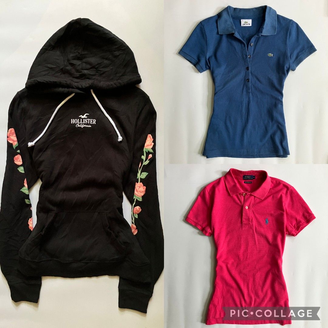 𐙚 ‧₊˚ ⋅ Bundle Sale ˚˖𓍢ִ໋❀ (Category: Shirts) located in Cagayan de Oro. Submitted by capybara.co.ph (Listing ID 1470442691, Image 1). Description: free shipping Hollister, Lacoste & Ralph Lauren.