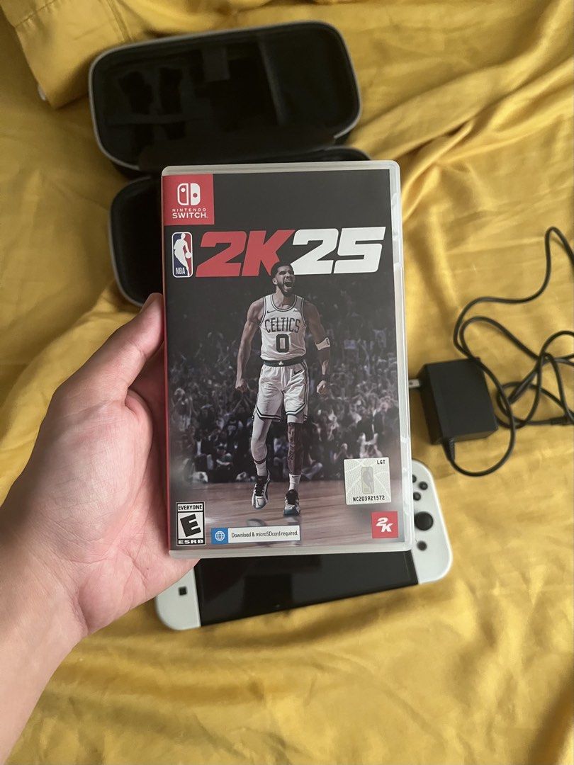 🎮 FOR SALE: NINTENDO SWITCH OLED BUNDLE + GAMES (Category: Nintendo) located in Paranaque City. Submitted by riri_133 (Listing ID 1470377952, Image 2). Description: 📌 All items were originally purchased from DataBlitz at their original retail prices. Nintendo Switch OLED Bundle – ₱18,000 Includes: • Nintendo Switch OLED Console • SD Card • Carrying Case • 2 pcs. Racing Wheel Controllers • Original box and accessories Condition: Well cared for a