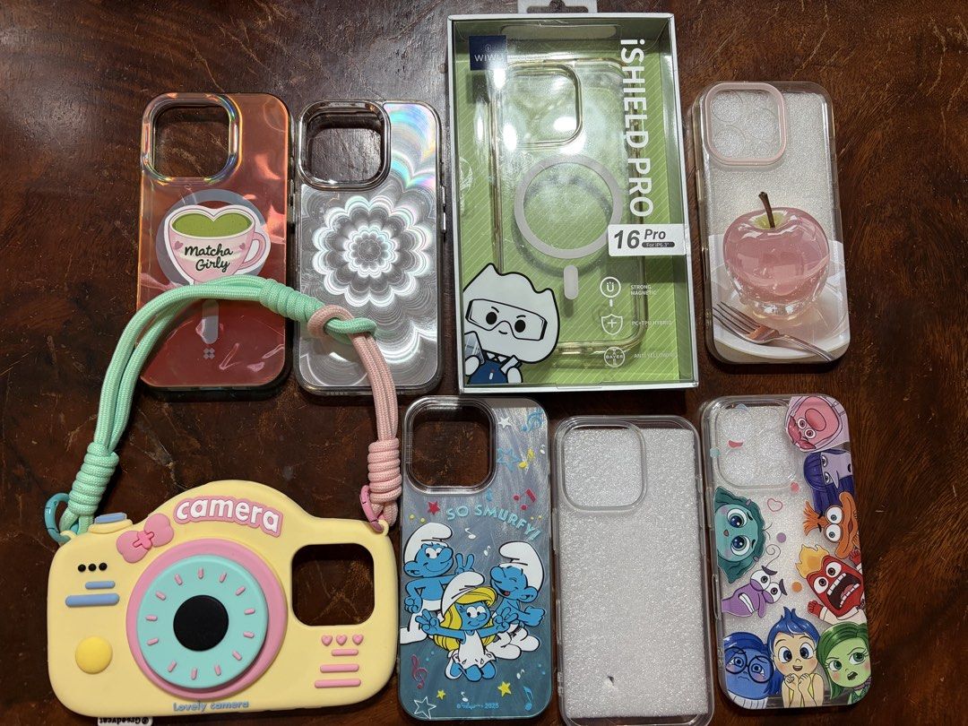 🎀 IPHONE 16 PRO CASES TAKE ALL (Category: Cases & Sleeves) located in Cainta. Submitted by liamsmomlove (Listing ID 1470461852, Image 1). Description: 🎀 IPHONE 16 PRO CASES — LOOKING FOR A NEW HOME! 📱✨ Time to let go of my personally owned iPhone 16 Pro cases since I’ve upgraded to the iPhone 17 Air! 🩷 From cute and playful designs to sparkly everyday favorites, these cases are ready to bring a little extra personality to your phone! ✨ All ar