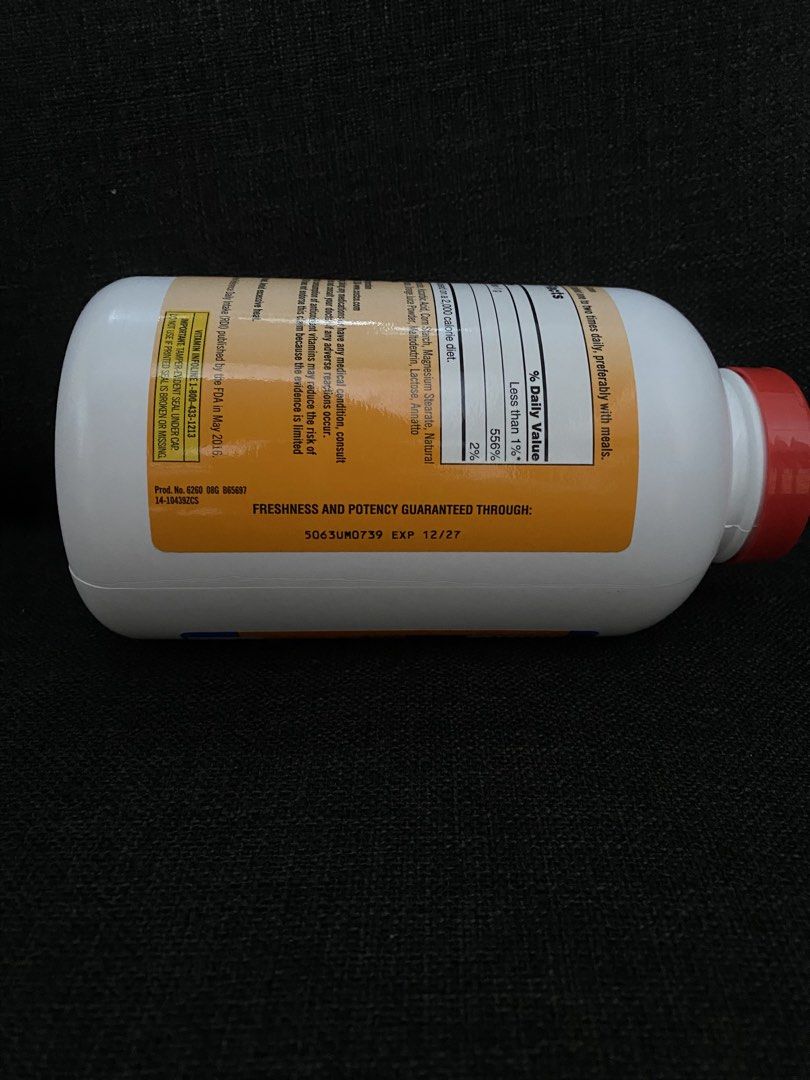 💯 Kirkland Vitamins C (Category: Sports & Fitness Nutrition) located in Manila. Submitted by s.itemseller (Listing ID 1470418778, Image 3). Description: - 💯 Original Kirkland Vitamins - chewable -500 mg/ 500 tablets -12/2027 - bought in US.