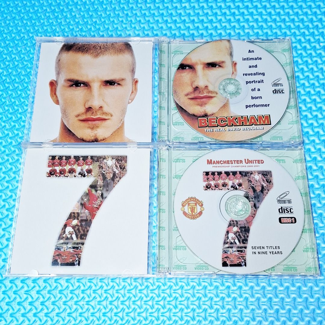 🆒 Manchester United & David Beckham VCD Combo Set [2001], Hobbies ...