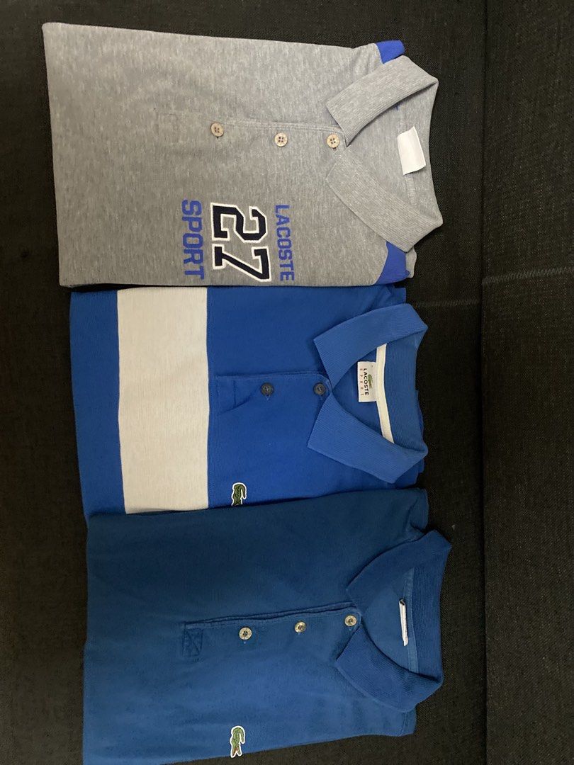 💯 OG Lacoste, Penguin, American Eagle Polo Shirts (Category: Tshirts & Polo Shirts ) located in Manila. Submitted by s.itemseller (Listing ID 1470419902, Image 1). Description: -💯 all authentic polo shirts - medium size - best wear for medium mens buil -400 each.