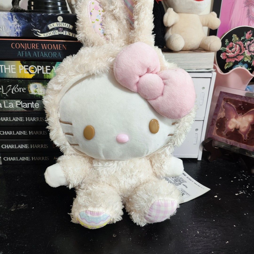 ✦ Sanrio Hello Kitty Easter Rabbit Plush Doll ✦ (Category: Plushies & Soft Toys) located in Santa Rosa. Submitted by rusalkascottage (Listing ID 1470464930, Image 1). Description: ୨୧ ───────────── ୨୧ P400 GC@@@sh P540 COD / PayLater ♡ WYSIWYG ♡ Onhand & ready to ship ୨୧ ───────────── ୨୧ ✦ FAQs ✧ Location: Sta. Rosa, Laguna ✧ Shipping starts at P36 ✧ COD price is adjusted due to platform fees. Vouchers may be used if available. ୨୧ ───────────── ୨୧