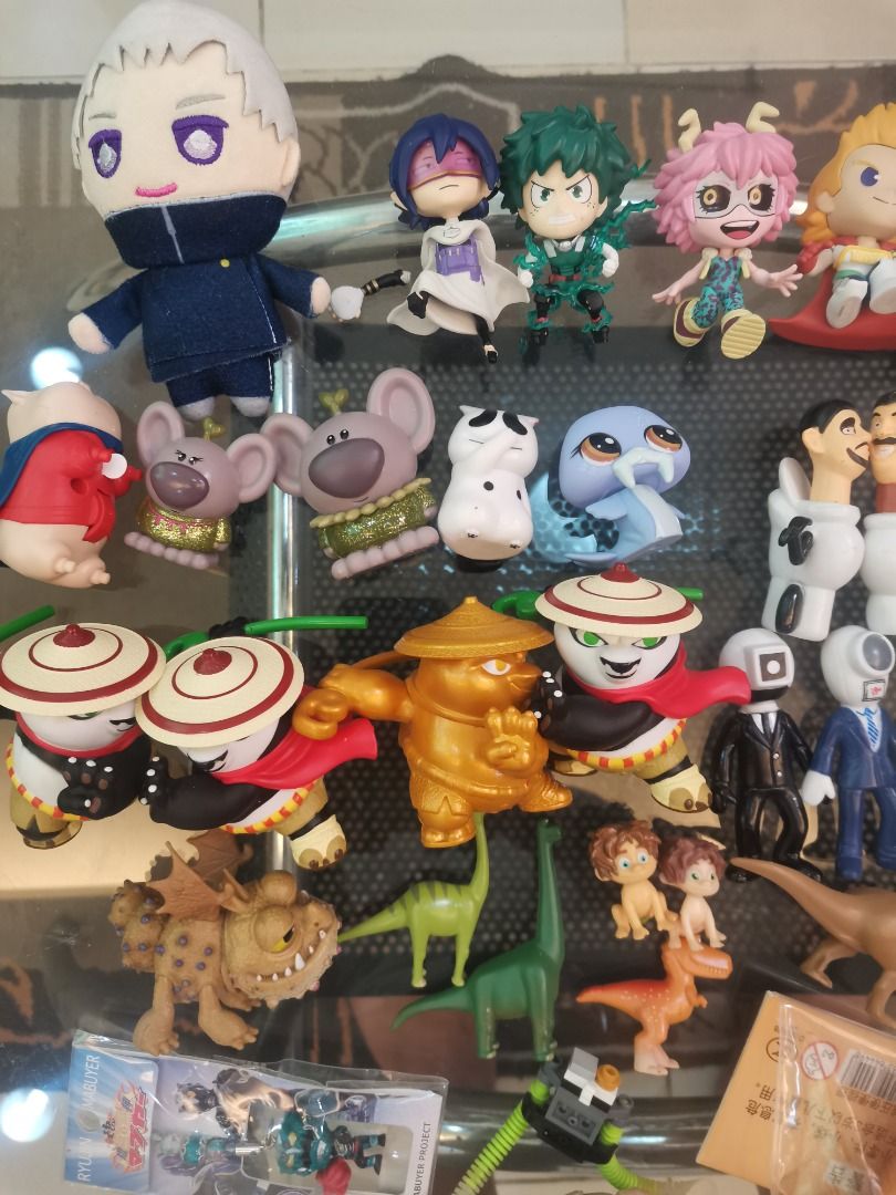 🔥 Take all🔥 as is🔥 (Category: Action & Battle Toys) located in Tarlac. Submitted by la.figz (Listing ID 1470357466, Image 3). Description: For take all Mix toys, my hero academia, kungfu panda, funko, mini Disney pixar, skibidi, etc As is wysiwyg Location tarlac .