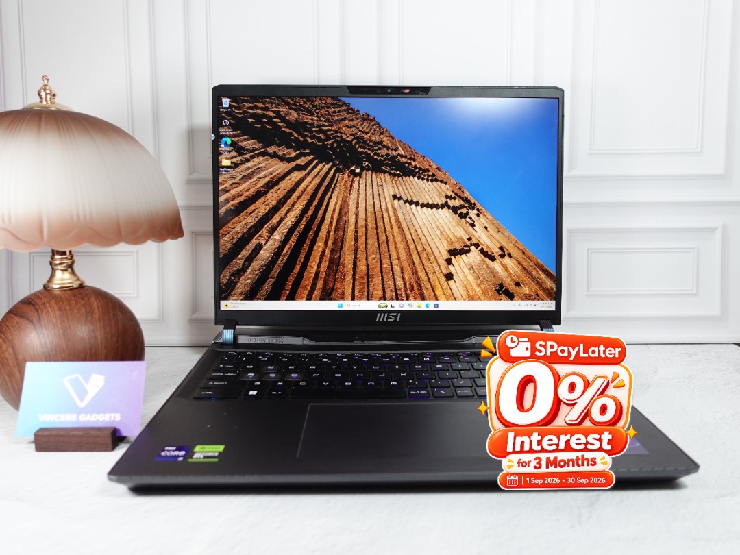 MSI Vector GP68 HX13V (16-inch) 32GB RAM 1TB SSD RTX4060 +🎁Free Gifts🎁 ...