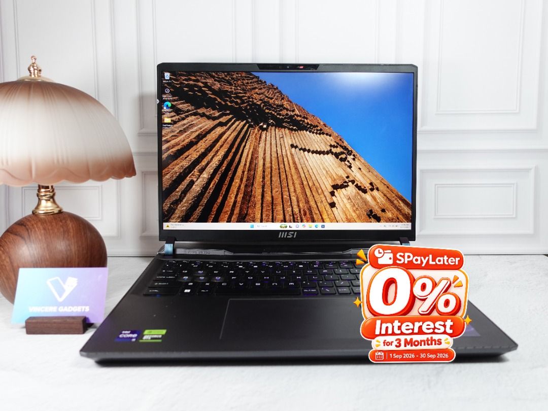MSI Vector GP68 HX13V (16-inch) 32GB RAM 1TB SSD RTX4060 +🎁Free Gifts🎁 ...