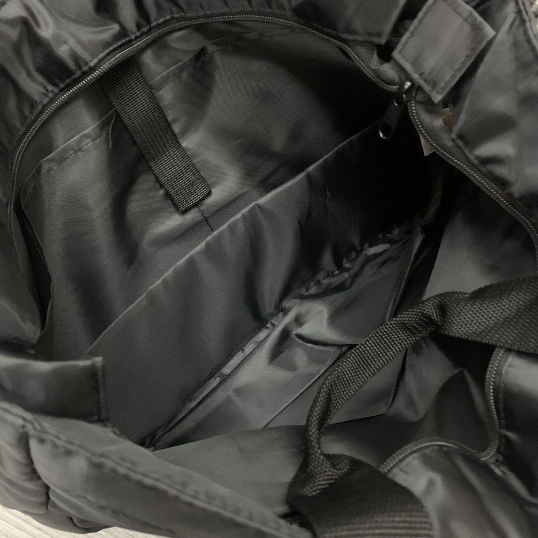 A Bathing Ape BAPE Black Tote Shoulder Bag (Category: Tote Bags) located in Manila. Submitted by arxxxm (Listing ID 1470538561, Image 3). Description: A Bathing Ape BAPE Black Tote Shoulder Bag excellent condition with ziplock can fit laptop 1000 + sf 📥.