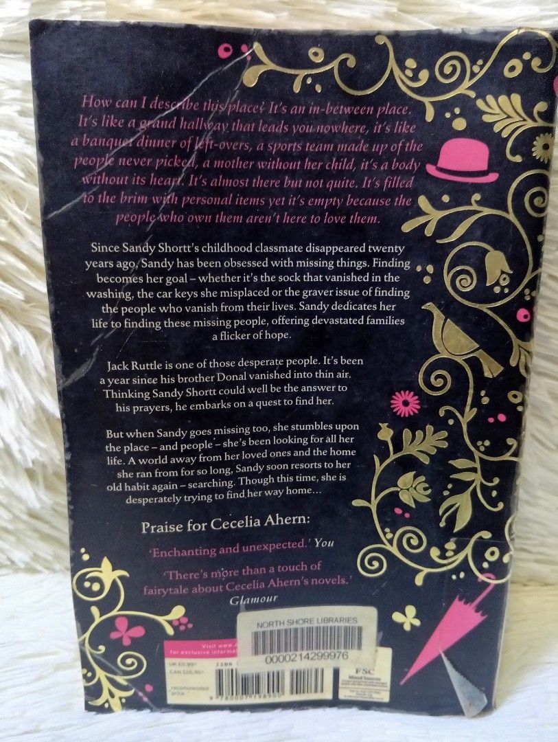 A place Called Here by Cecelia Ahern (Category: Storybooks) located in Caloocan City. Submitted by Trendy_Sulit_Deals (Listing ID 1470500739, Image 2). Description: .