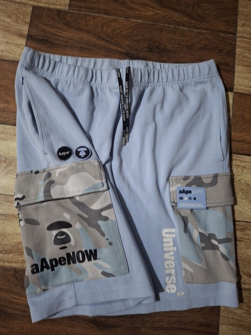 AAPE BY A BATHING APE CARGO SHORTS (Category: Shorts) located in Manila. Submitted by gentleearth.1d378c (Listing ID 1470468400, Image 2). Description: AAPE BY A BATHING APE CARGO SHOTRS.