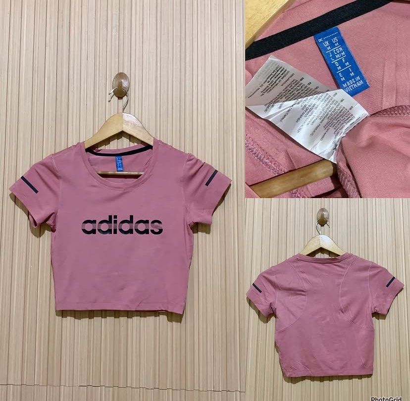 Adidas active cropped shirt (Category: Blouses) located in Koronadal. Submitted by gstyledforless (Listing ID 1470437438, Image 1). Description: .
