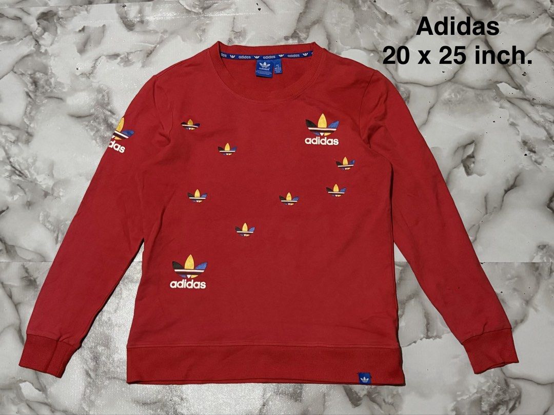 Adidas long-sleeve sweatshirt (Category: Coats, Jackets and Outerwear) located in Quezon City. Submitted by pinkystrends.co (Listing ID 1470488926, Image 1). Description: .
