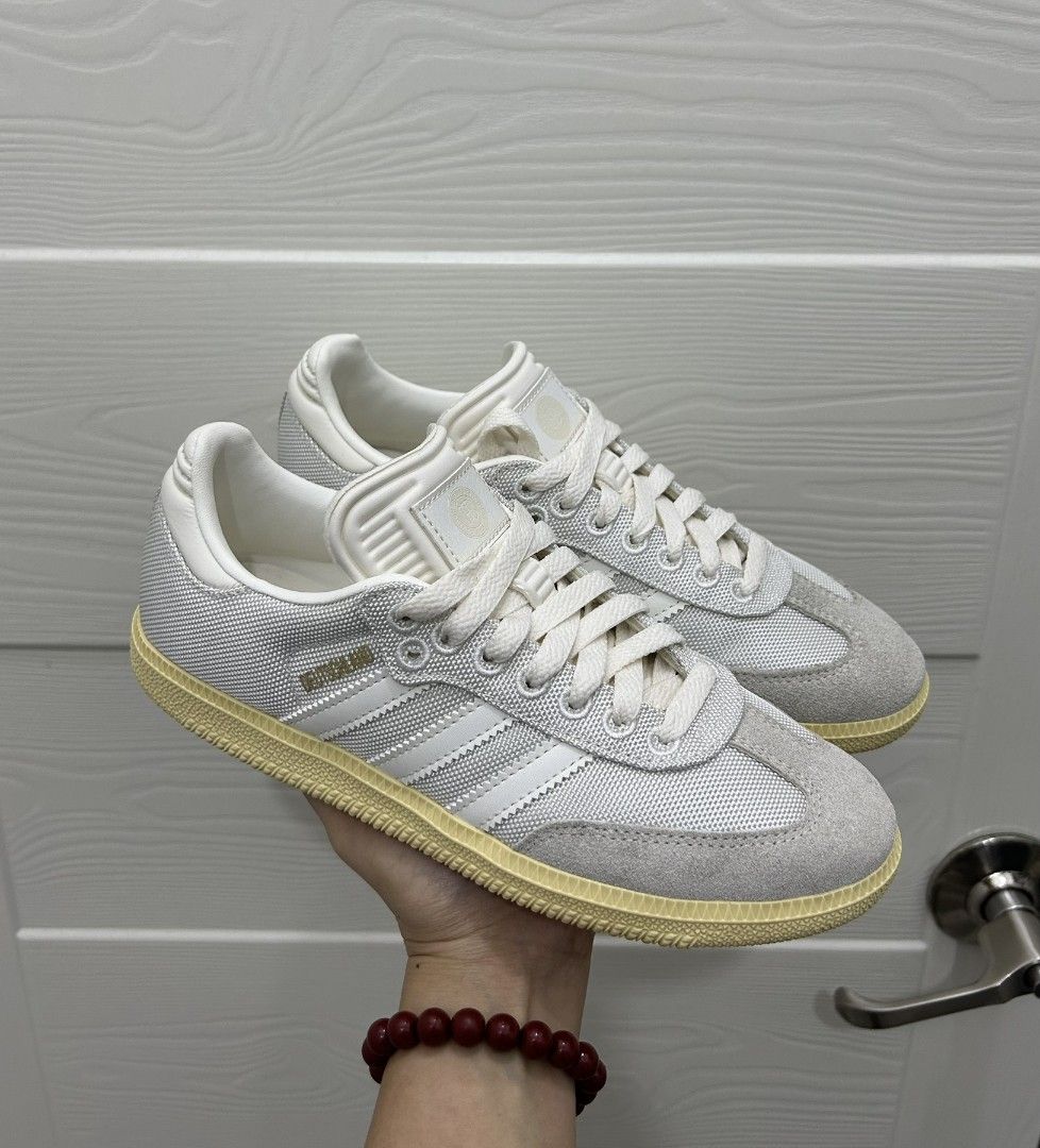 Adidas Samba DFB Germany (Category: Sneakers) located in Caloocan City. Submitted by annegarciichua (Listing ID 1470452775, Image 1). Description: (PERSONAL PAIR) Used once only Adidas Samba x DFB Germany 125th Anniv. (Men) US 5 (Women) US 6 💯 % Legit! ❌ NO BOX (Tinapon ko na) ✅ Adidas Paper Bag RFS: Bawas shoes na di na nagagamit ^^.