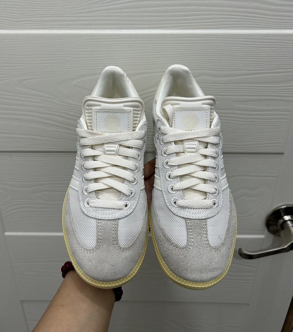 Adidas Samba DFB Germany (Category: Sneakers) located in Caloocan City. Submitted by annegarciichua (Listing ID 1470452775, Image 2). Description: (PERSONAL PAIR) Used once only Adidas Samba x DFB Germany 125th Anniv. (Men) US 5 (Women) US 6 💯 % Legit! ❌ NO BOX (Tinapon ko na) ✅ Adidas Paper Bag RFS: Bawas shoes na di na nagagamit ^^.