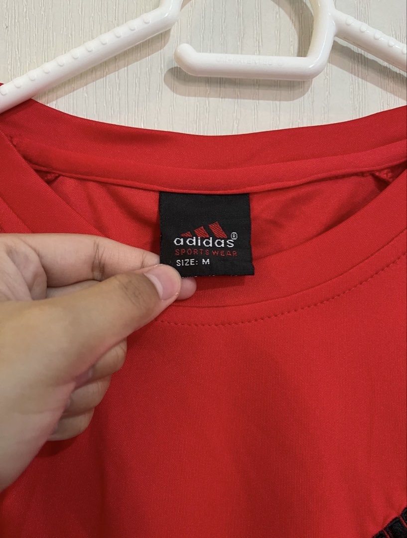 ADIDAS Sport Shirt (Category: Activewear) located in Manila. Submitted by daphnnnnne (Listing ID 1470459950, Image 2). Description: Item just needs washing. 📍Pasay 🚚 Lalamove, Grab.