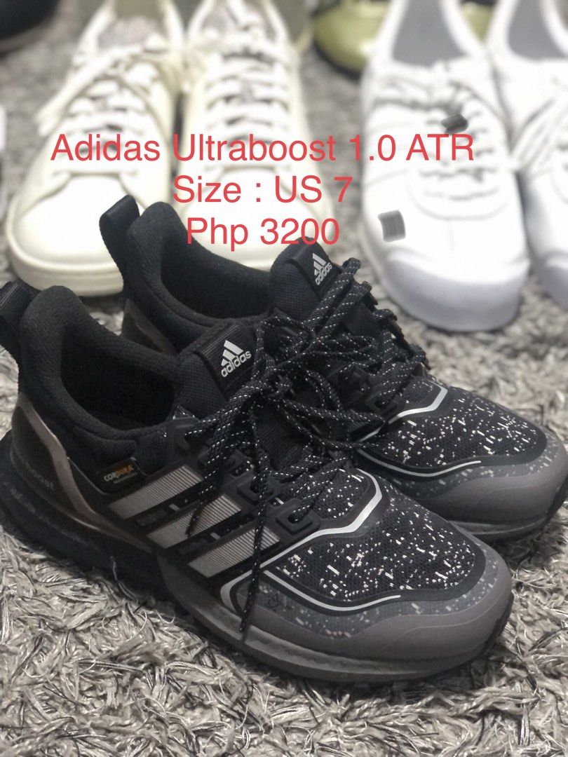 Adidas Ultraboost 1.0 ATR (Category: Announcements) located in Taguig. Submitted by lavendercloset (Listing ID 1470525903, Image 1). Description: For sale Adidas Ultraboost 1.0 ATR New No issue Descriptions is in the photo..