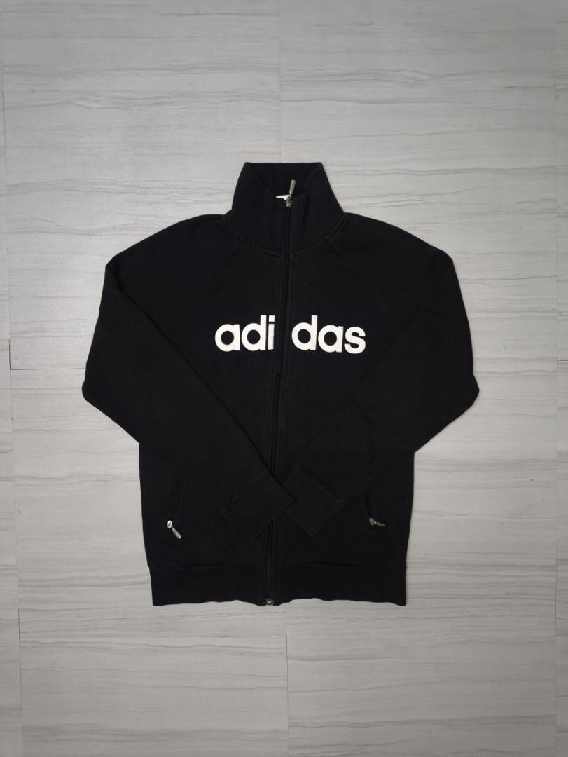 ADIDAS ZIP UP NO HOOD (Category: Coats, Jackets and Outerwear) located in Lupon. Submitted by thriftnikent (Listing ID 1470398369, Image 1). Description: EXCELLENT CONDITION NO ISSUE WASHED AND READY TO WEAR 19.5 WIDTH 25.5 LENGTH.