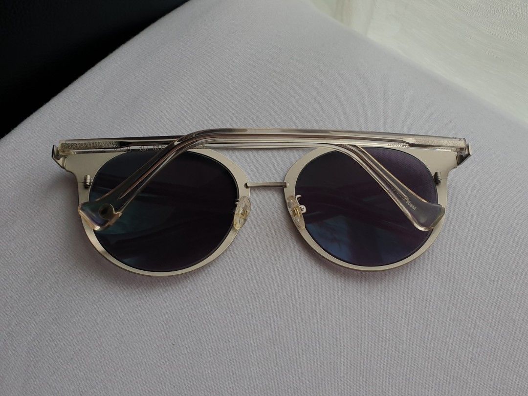 Agatha Paris Eyeglass Frame (Category: Sunglasses & Eyewear) located in Quezon City. Submitted by WasalakTwo (Listing ID 1470433263, Image 2). Description: Bought in Japan Authentic Good as new Lens are graded, but replaceable Open for delivery nationwide Front Width 14.8cm Front Height 5.2cm.