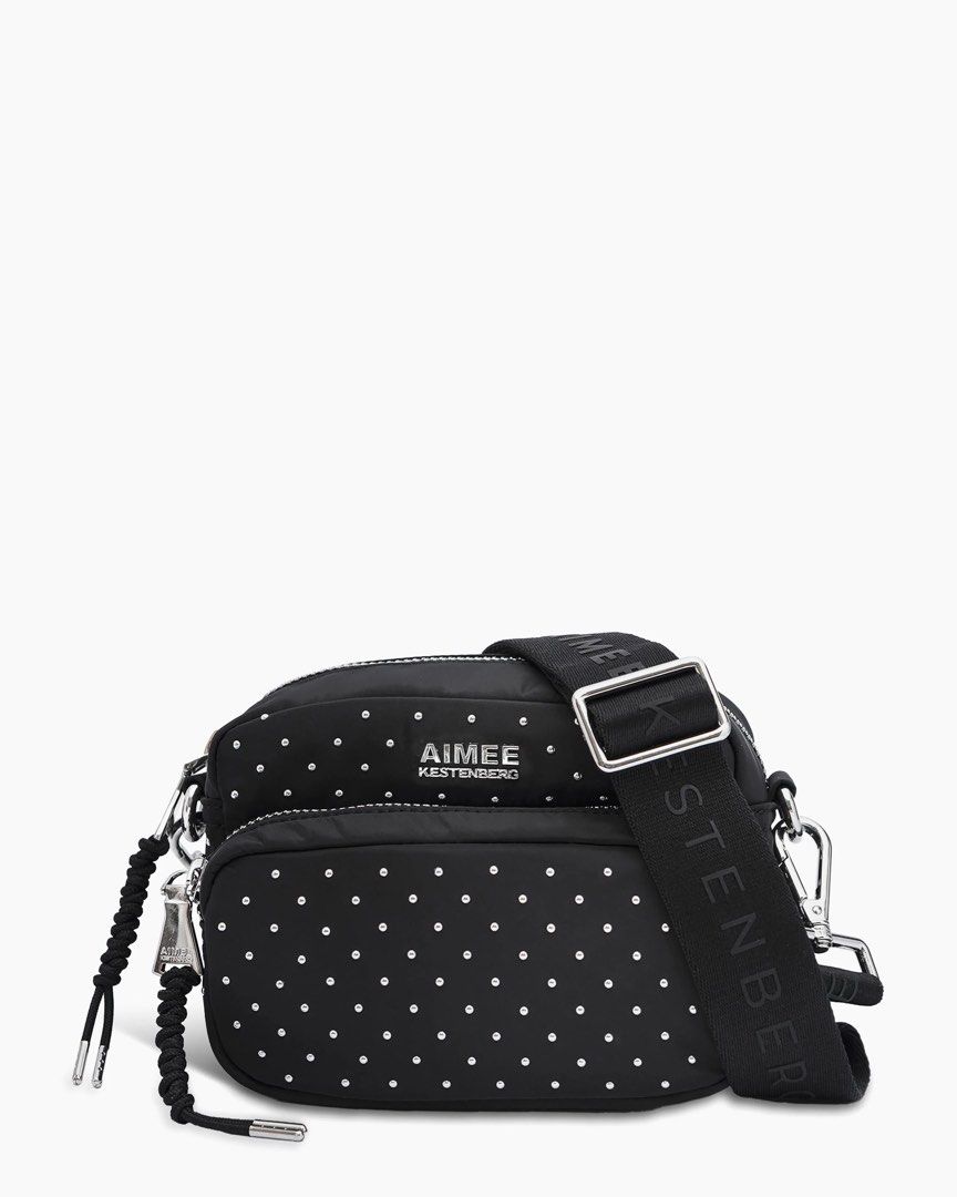 Aimee Kestenberg Nylon Camera Crossbody in Black with Microstuds from canada (Category: Cross-body Bags) located in Manila. Submitted by _sl33pysheep (Listing ID 1470414228, Image 3). Description: Brand new unused from canada with dustbag No flaws actual item Current value is 5.5k in peso Sure buyers for dm only, bogus buyers will be blocked.