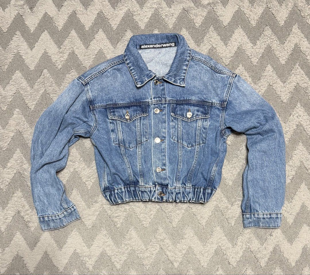 Alexander Wang - Denim Jacket (Category: Coats, Jackets and Outerwear) located in Cavite. Submitted by commoncourtesy (Listing ID 1470556758, Image 1). Description: Size Medium.