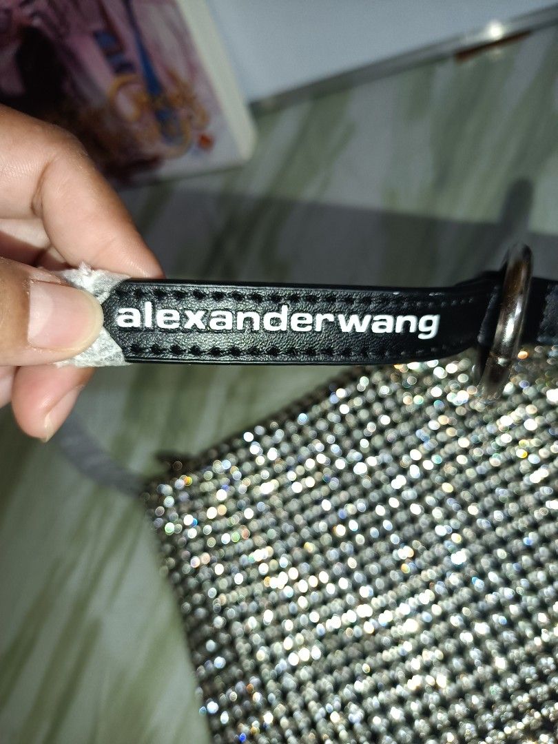 Alexander Wang Heiress Rhinestone Handbag (Category: Shoulder Bags) located in Bolinao. Submitted by shayne_0215 (Listing ID 1470415469, Image 3). Description: Ukay Source 1500 Shipped No Flaws Complete Rhinestones Mine/Deal Now, Pay Now via GCASH.