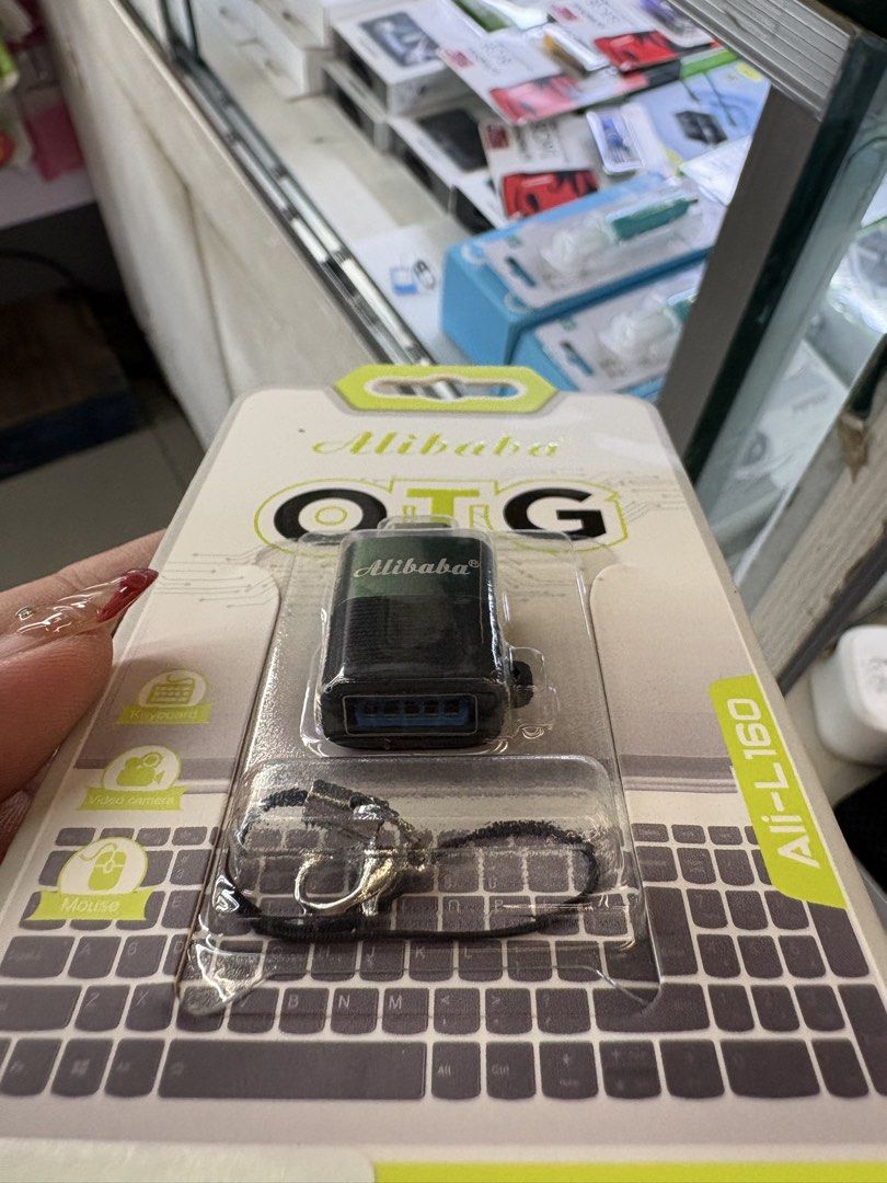 Alibaba TYPE C to OTG Adapter (Category: Other Mobile & Gadget Accessories) located in Taguig. Submitted by grassyyieeebeyb (Listing ID 1470412116, Image 2). Description: Brandnew OTG Adapter.