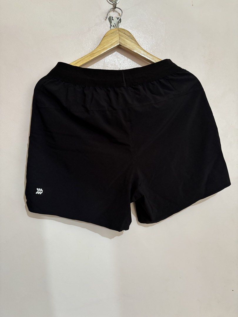 All in Motion Black Athletic Shorts Size M (Category: Activewear) located in Kalibo. Submitted by mack29 (Listing ID 1470351808, Image 1). Description: - Brand: All in Motion - Color: Black - Size: Medium 30 to 32 - Material: 86% recycled polyester, 14% spandex shell with matching spandex lining - Features: Adjustable drawstring waistband, lightweight and stretchy fabric, secure side zipper pocket - Ideal for: Workouts, running, and activewear.