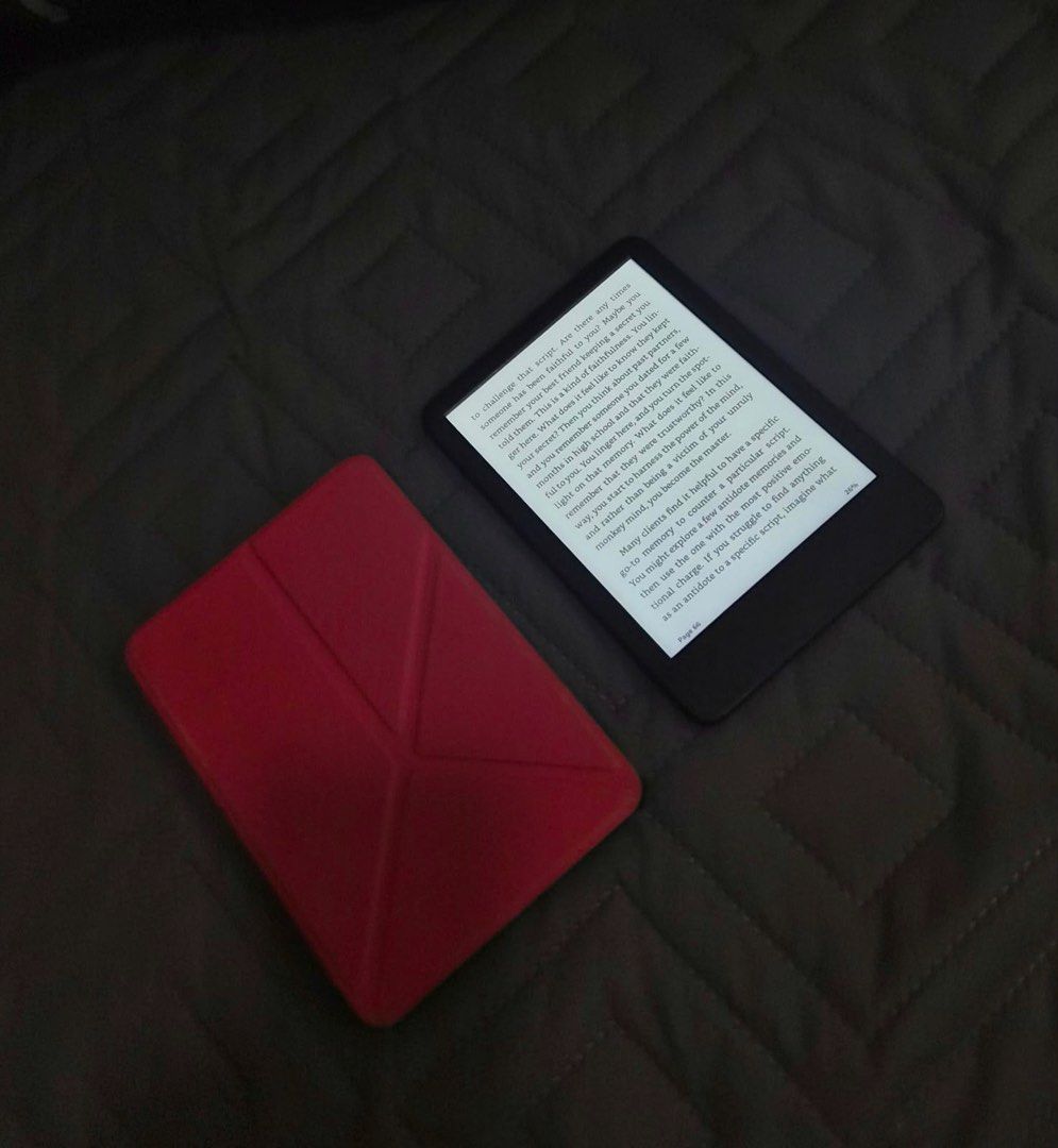 Amazon Kindle 11th Gen (6inches) (Category: E-Readers) located in Manila. Submitted by arci9307 (Listing ID 1470375887, Image 2). Description: Selling my Kindle because I haven't been using it lately. Hoping it finds a new home with someone who'll enjoy reading on it! ✨ Details: - Model: Amazon Kindle 2022 (11th Gen) - Storage: 16GB - Screen: 6-inch high-resolution display - Adjustable front light - USB-C charging - Wi-Fi connectivity 💰 Selling 