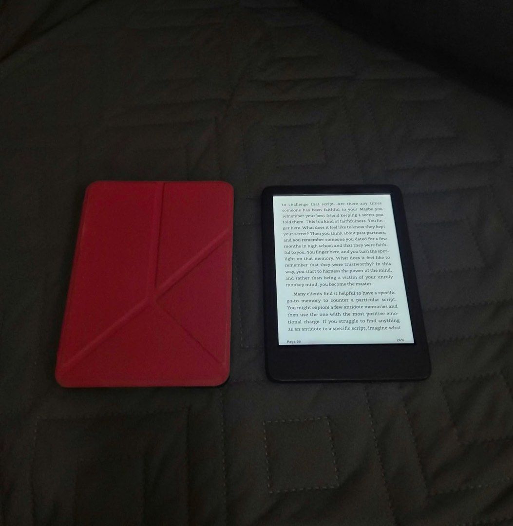 Amazon Kindle 11th Gen (6inches) (Category: E-Readers) located in Manila. Submitted by arci9307 (Listing ID 1470375887, Image 3). Description: Selling my Kindle because I haven't been using it lately. Hoping it finds a new home with someone who'll enjoy reading on it! ✨ Details: - Model: Amazon Kindle 2022 (11th Gen) - Storage: 16GB - Screen: 6-inch high-resolution display - Adjustable front light - USB-C charging - Wi-Fi connectivity 💰 Selling 