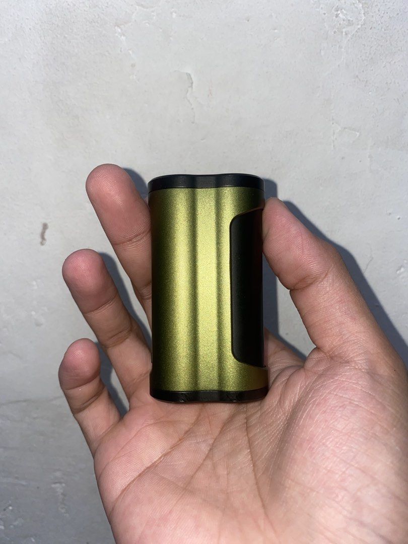 Ambition Mods K1 Mod Green (Category: iPhone 11 Series) located in Manila. Submitted by mysto1 (Listing ID 1470553952, Image 2). Description: - Authentic Green Ambition Mods K1 Mod - Comes with original box and user manual - Compact and ergonomic handheld design - Equipped with screen, firing button, and adjustment buttons - Convenient USB-C port at the bottom base - Serial number: 04490 - Clean body with minimal signs of handling .