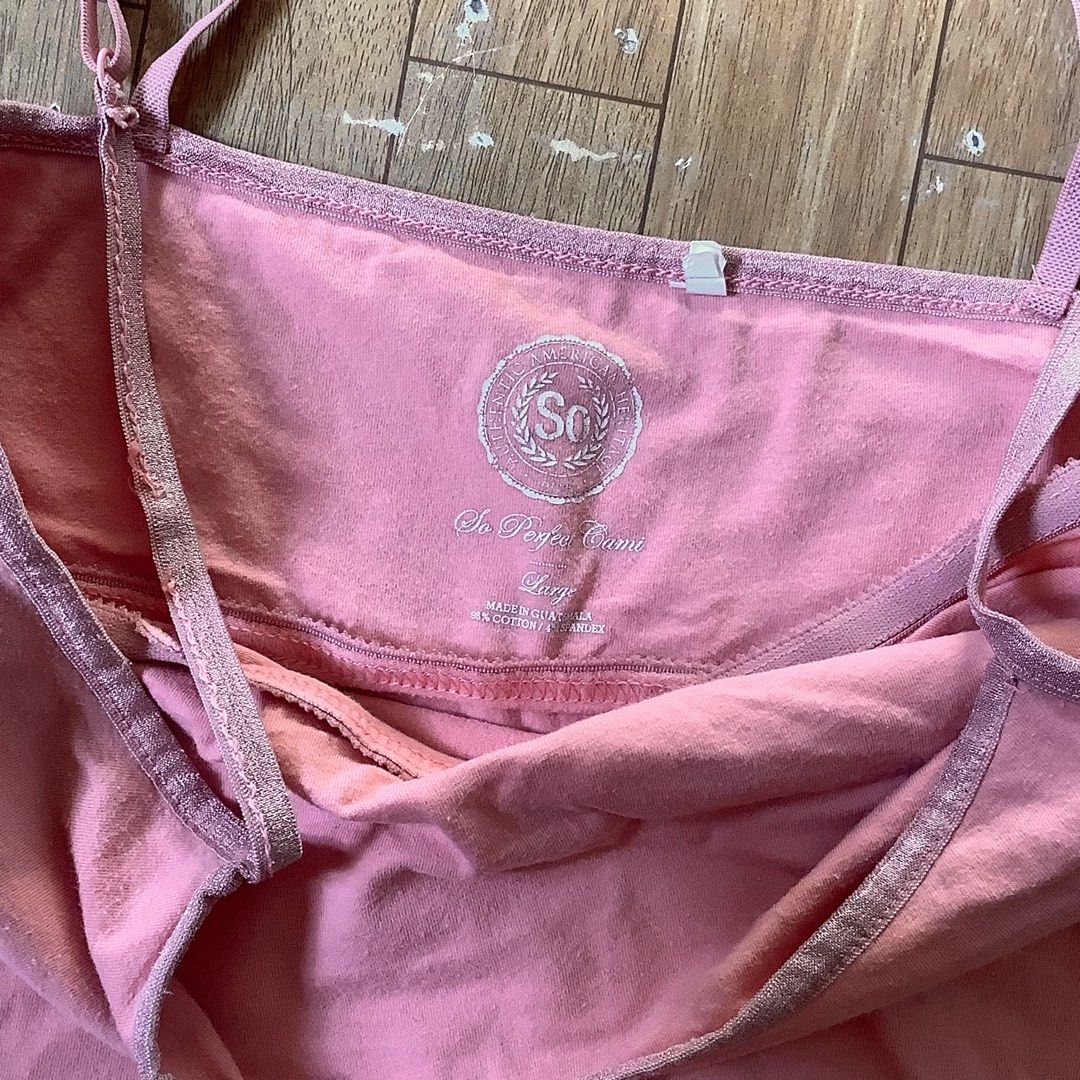 AMERICAN HERITAGE y2k pink cami top (Category: Sleeveless) located in Santa Rosa. Submitted by lilyestrell (Listing ID 1470352129, Image 2). Description: size: medium to semi-large.