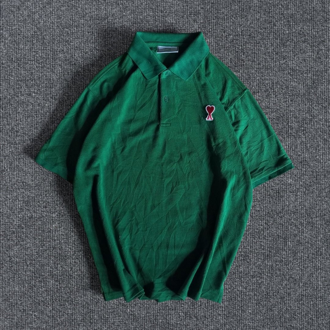 Ami Paris Green Polo (Category: Tshirts & Polo Shirts ) located in General Santos City (Dadiangas). Submitted by collection_9500 (Listing ID 1470541651, Image 2). Description: Ami Paris Green Polo 21.5 x 26 Large Excellent Gensan loc Pm for inquiries All are thrifted items and needwash.