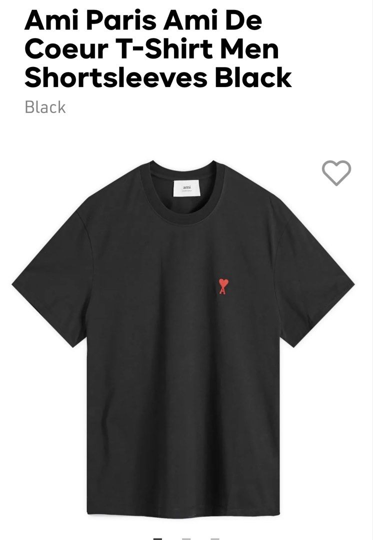 Ami tshirt (Category: Tshirts & Polo Shirts ) located in Lapu Lapu. Submitted by jhonrener41426 (Listing ID 1470420352, Image 2). Description: Size medium Waist-19 Length-26 Excellent condition Color rate 9.5/10 Authentic Issue none .