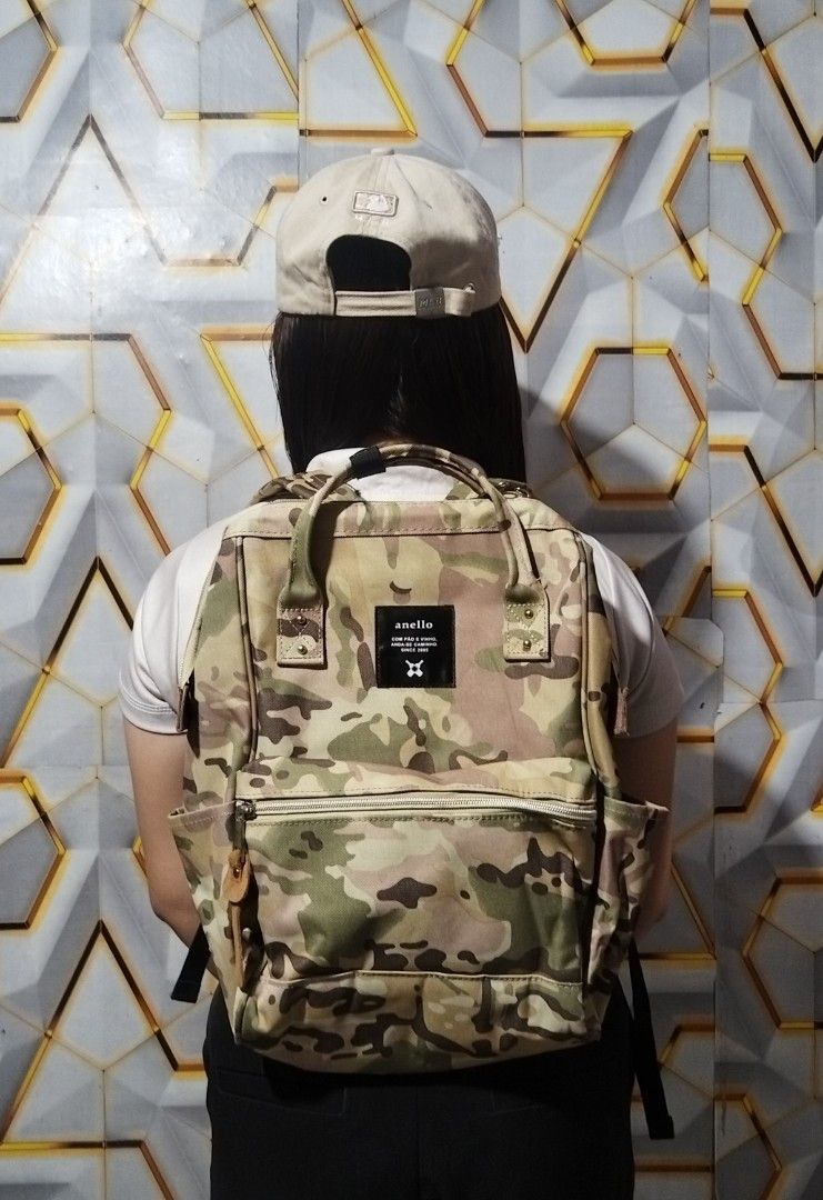 ANELLO CAMMO PACK BAG (Category: Backpacks) located in Veruela. Submitted by ivytalibo62410 (Listing ID 1470373545, Image 1). Description: ANELLO CAMMO PACK BAG ▪️ Multiple compartments ▪️ Like new condition ▪️ No issues & Flaws Price : 1089 Free Shipping 🚘 LOC. Veruela AGUSAN DEL SUR 📍.