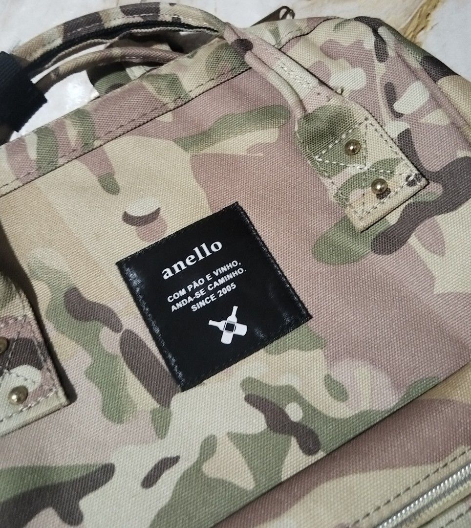 ANELLO CAMMO PACK BAG (Category: Backpacks) located in Veruela. Submitted by ivytalibo62410 (Listing ID 1470373545, Image 2). Description: ANELLO CAMMO PACK BAG ▪️ Multiple compartments ▪️ Like new condition ▪️ No issues & Flaws Price : 1089 Free Shipping 🚘 LOC. Veruela AGUSAN DEL SUR 📍.