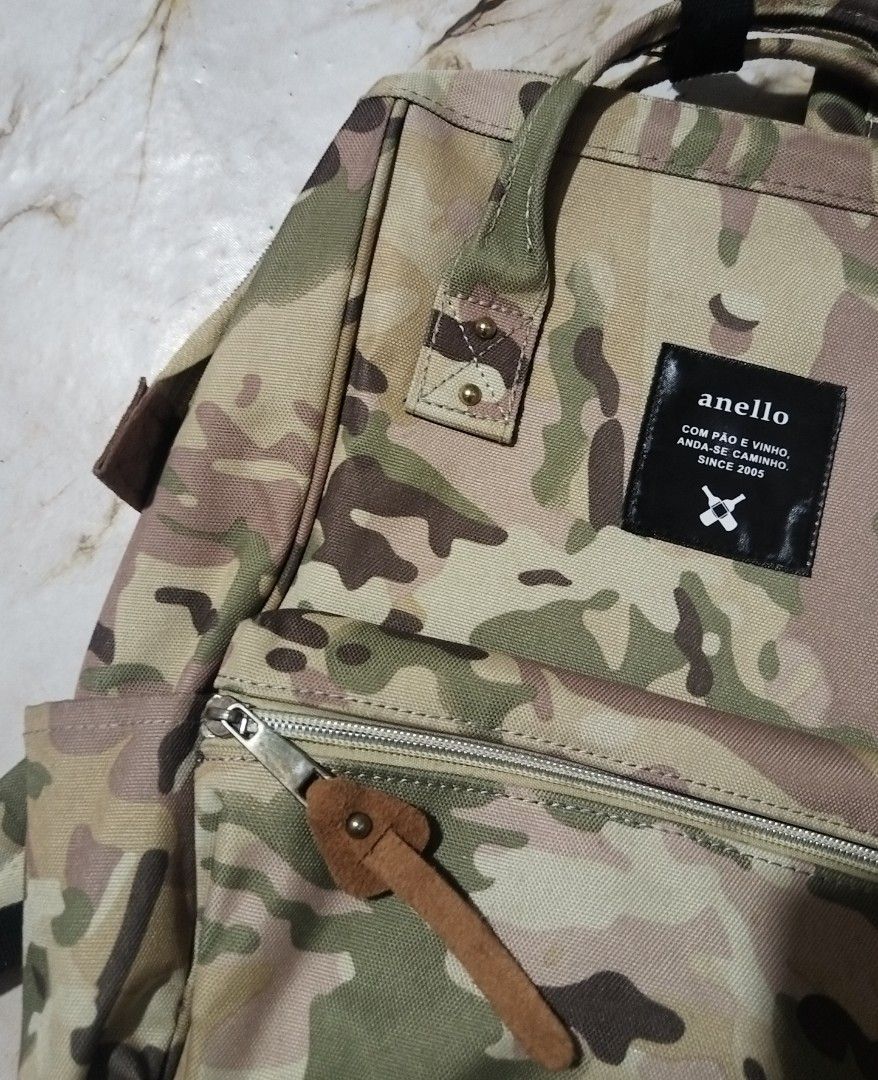 ANELLO CAMMO PACK BAG (Category: Backpacks) located in Veruela. Submitted by ivytalibo62410 (Listing ID 1470373545, Image 3). Description: ANELLO CAMMO PACK BAG ▪️ Multiple compartments ▪️ Like new condition ▪️ No issues & Flaws Price : 1089 Free Shipping 🚘 LOC. Veruela AGUSAN DEL SUR 📍.