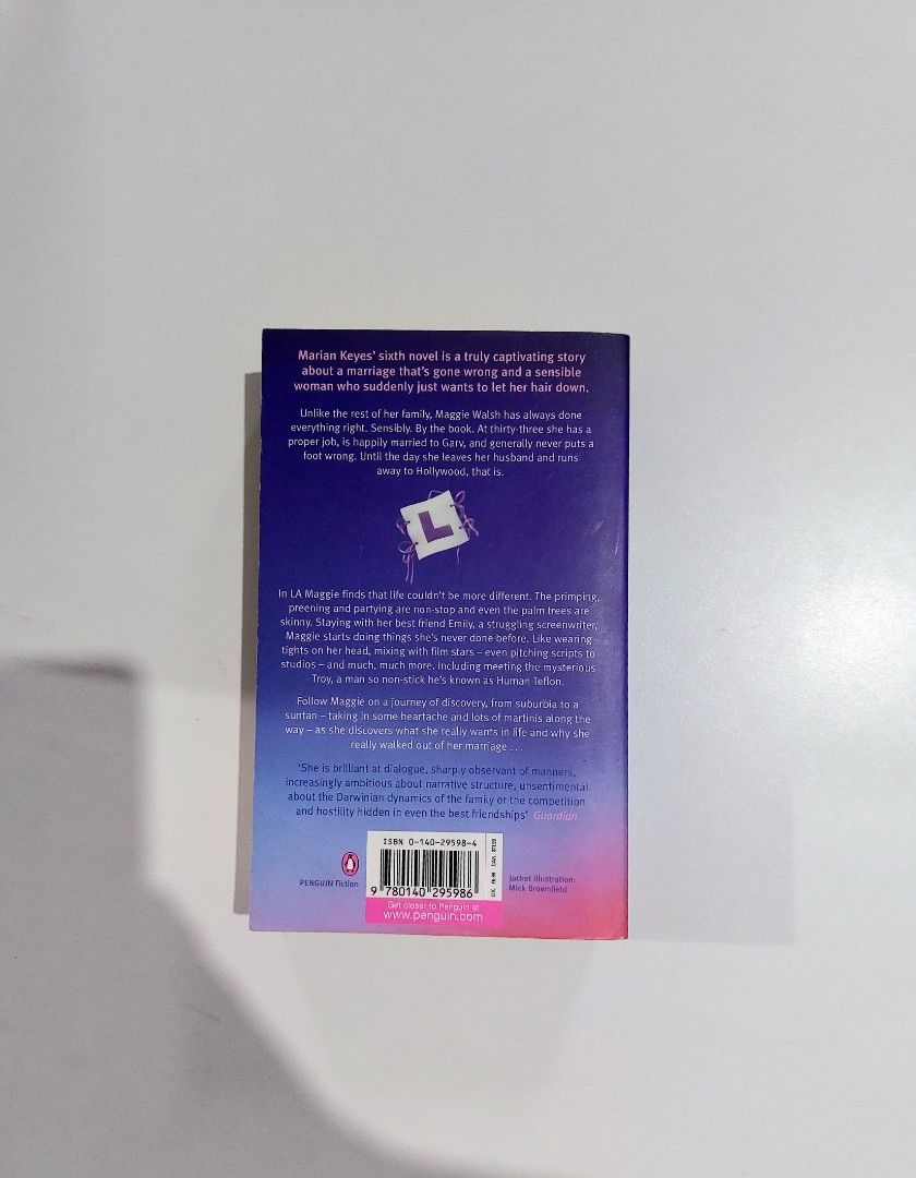 Angels by Marian Keyes (MMPB) (Category: Storybooks) located in Batangas. Submitted by solanasupersale (Listing ID 1470453293, Image 2). Description: 📚 major bookshelf clean out / clearance sale ~ — RFS: decluttering my bookshelves and switching to digital books — MOP: Gcash | fast shipping *feel free to send a message if you wish to negotiate the price :).